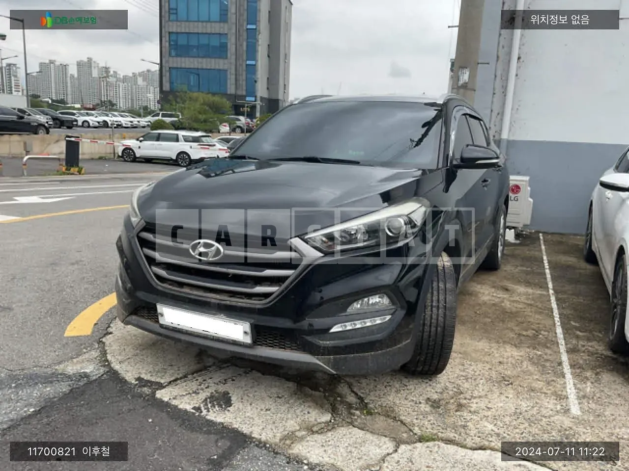 Photo 2 of 11: 2015 Hyundai Tucson, VIN KMHJ381ABGU094515 — Korean insurance auction