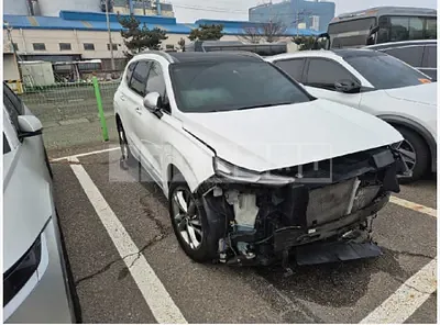 Photo 1 of 36: 2020 Hyundai Santa Fe — Korean insurance auction