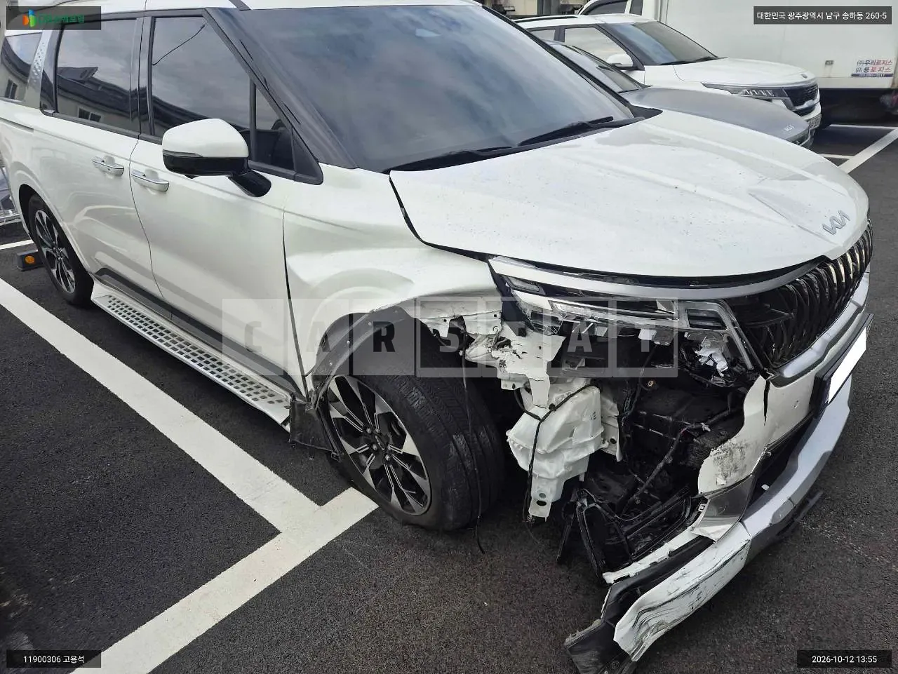 Photo 2 of 20: 2023 Kia Carnival High Limousine, VIN KNANE81BBPS346534 — Korean insurance auction