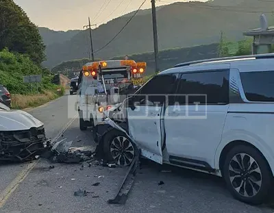 Photo 1 of 15: 2023 Kia Carnival, VIN KNANC813BPS326868 — Korean insurance auction