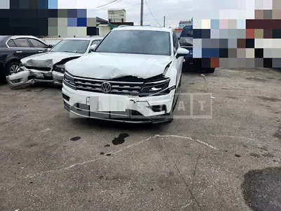 Photo 1 of 8: 2018 Volkswagen Tiguan 2.0 TDI 4MOTION, VIN WVGZZZ5NZJW947223 — Korean insurance auction