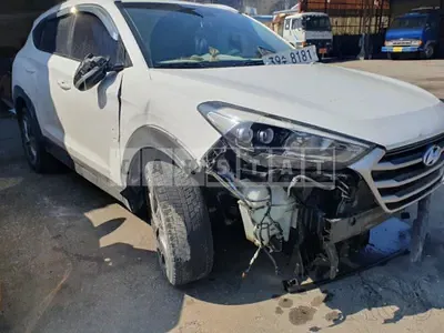 Photo 1 of 26: 2018 Hyundai Tucson, VIN KMHJ581ABJU732732 — Korean insurance auction
