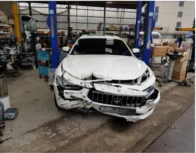 Photo 1 of 13: 2019 Maserati Ghibli, VIN ZAM57XSG1K1327682 — Korean insurance auction