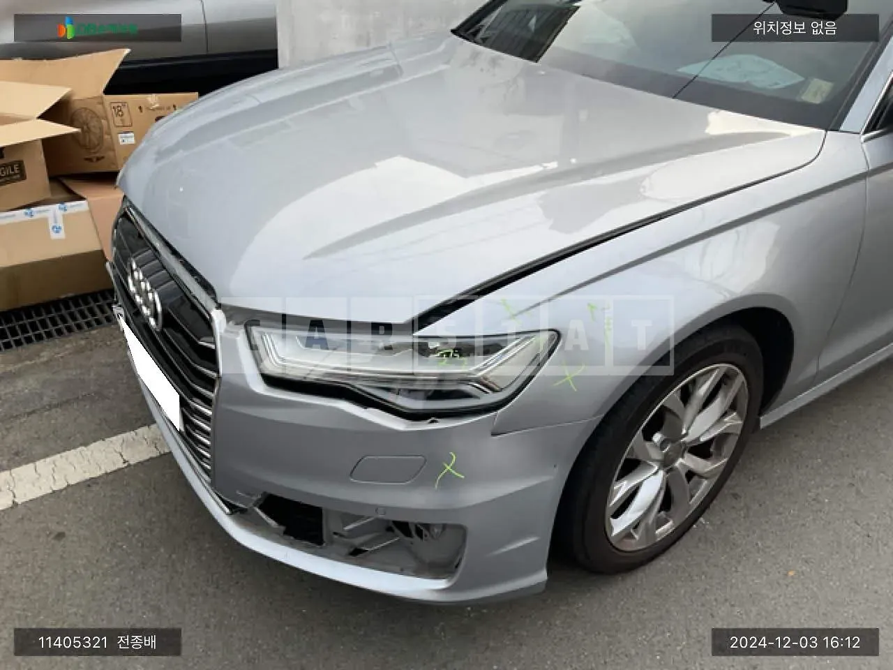 Photo 2 of 10: 2015 Audi A6 35 TDI, VIN WAUZZZ4G9GN012358 — Korean insurance auction
