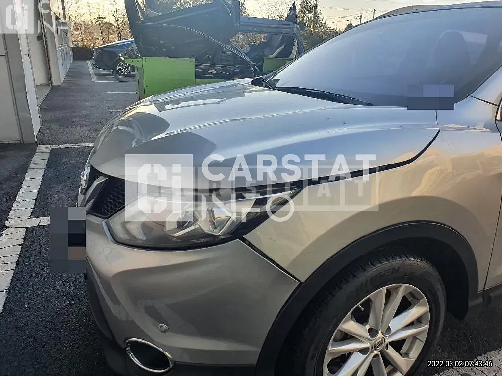 Photo 2 of 20: 2015 Chevrolet Nissan Cashkai, VIN SJNDJ18E6FA392179 — Korean insurance auction