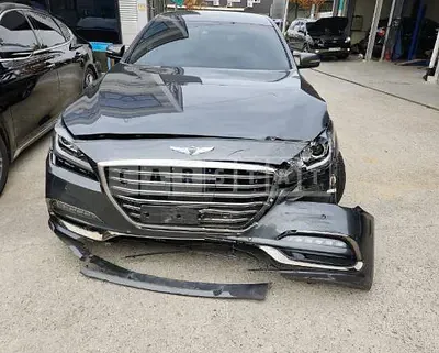 Photo 1 of 15: 2018 Hyundai Genesis G80, VIN KMHGL412DKU312300 — Korean insurance auction