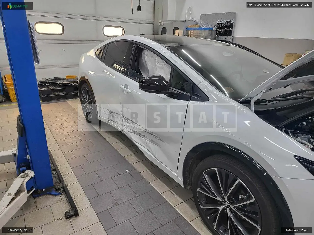 Photo 2 of 40: 2024 Toyota Prius 2WD, VIN JTDACBAU7R3023926 — Korean insurance auction