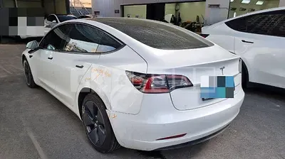 Photo 1 of 22: 2021 Tesla Model 3 Long Range, VIN 5YJ3E1EB0MF947674 — Korean insurance auction
