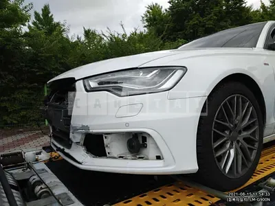 Photo 1 of 3: 2015 Audi A6 35 TDI, VIN WAUZZZ4G4FN027896 — Korean insurance auction