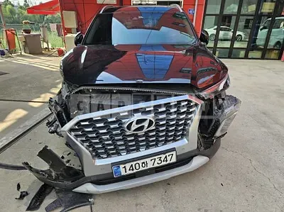 Photo 1 of 50: 2021 Hyundai Palisade, VIN KMHR381EDMU254827 — Korean insurance auction