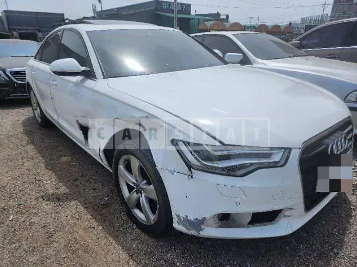 Photo 2 of 10: 2014 Audi A6 35 TDI, VIN WAUZZZ4G4FN010192 — Korean insurance auction