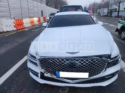 Photo 1 of 25: 2023 Genesis G80, VIN KMTGB41CDPU179066 — Korean insurance auction