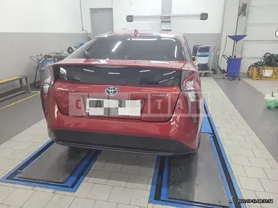 Photo 1 of 22: 2018 Toyota Prius, VIN JTDKBRFU6J3083659 — Korean insurance auction