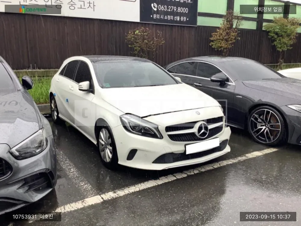 Photo 2 of 7: 2017 Mercedes-Benz A200, VIN WDDBF4DB2HJ547616 — Korean insurance auction