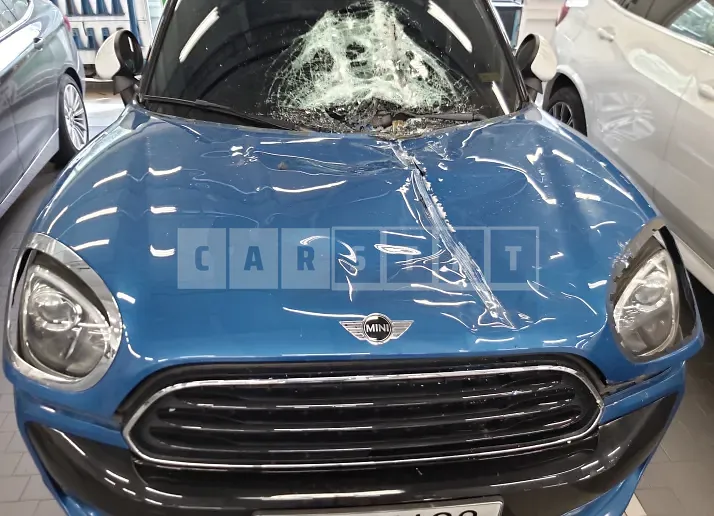 Photo 2 of 23: 2017 MINI Cooper S Countryman ALL4, VIN WMWYU110XH3B69030 — Korean insurance auction