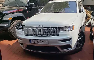 Photo 1 of 18: 2021 Jeep Grand Cherokee, VIN 1C4RJFJG7MC771417 — Korean insurance auction