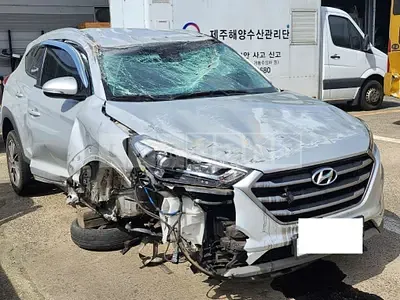 Photo 1 of 9: 2018 Hyundai Tucson — Korean insurance auction