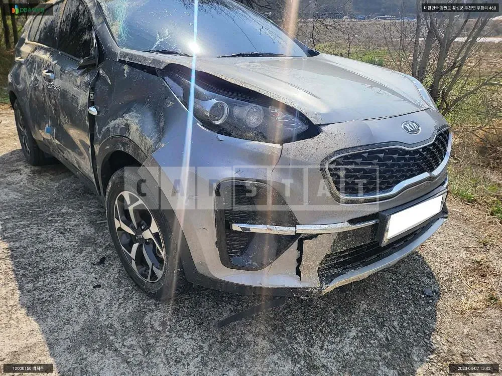 Photo 2 of 16: 2021 Kia Sportage, VIN KNAPL812GNK946735 — Korean insurance auction