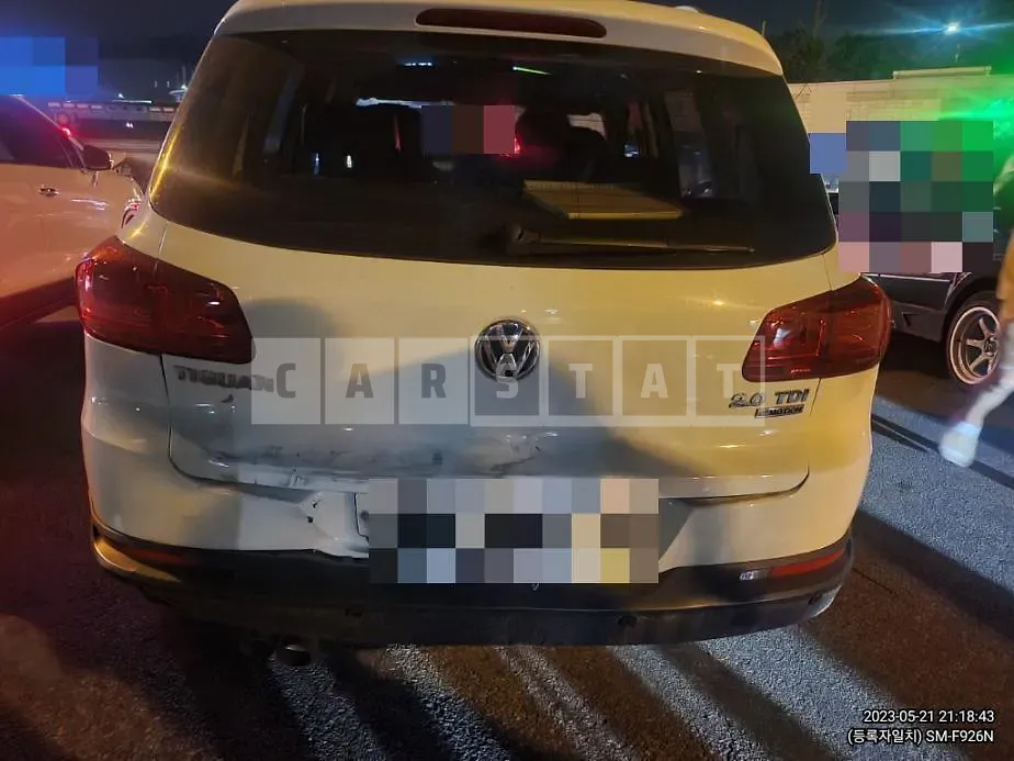 Photo 2 of 16: 2015 Volkswagen Tiguan 2.0 TDI BMT, VIN WVGZZZ5NZGW501977 — Korean insurance auction