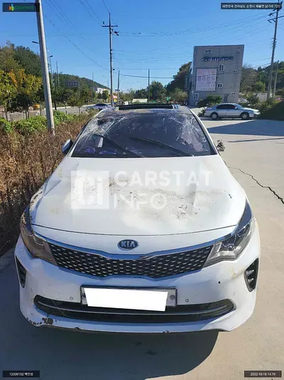 Photo 1 of 14: 2016 Kia K5, VIN KNAGU416BHA151594 — Korean insurance auction