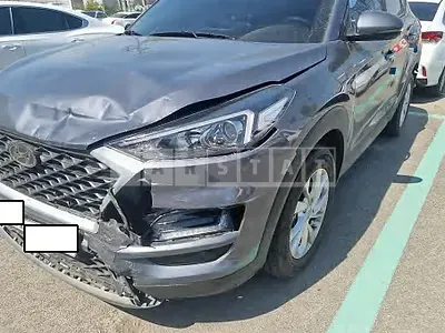 Photo 1 of 15: 2019 Hyundai Tucson, VIN KMHJ381ABKU091955 — Korean insurance auction