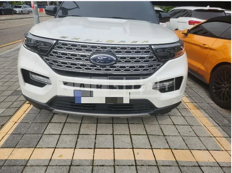 Photo 2 of 3: 2021 Ford Explorer 2.3 AWD — Korean insurance auction