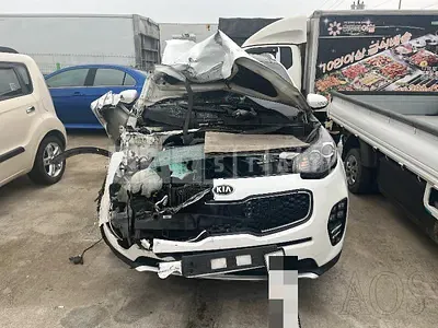 Photo 1 of 9: 2016 Kia Sportage 1.7, VIN KNAP6815GGK171217 — Korean insurance auction