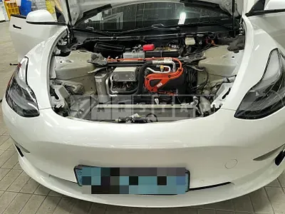 Photo 1 of 32: 2021 Tesla Cantsetra Model 3 Long Range — Korean insurance auction