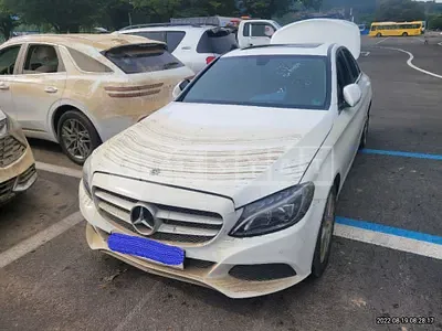 Photo 1 of 17: 2018 Mercedes-Benz C 200d, VIN WDDWF3HB0JR340719 — Korean insurance auction