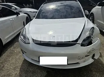 Photo 1 of 16: 2021 Tesla Model 3 LongRange — Korean insurance auction