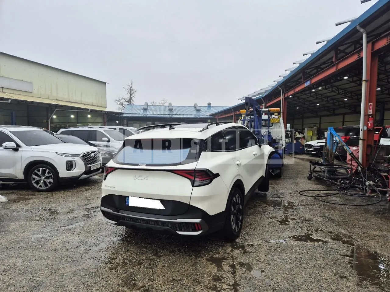 Photo 2 of 33: 2022 Kia Sportage, VIN KNAPV81BGNK041598 — Korean insurance auction