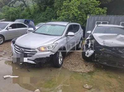 Photo 1 of 5: 2018 Hyundai Santa Fe 2.0 — Korean insurance auction
