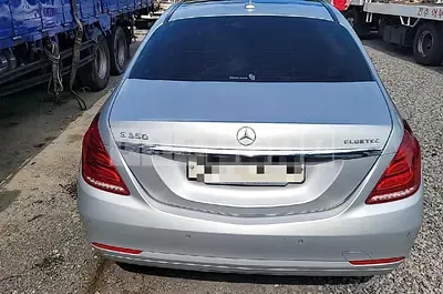Photo 1 of 7: 2015 Mercedes-Benz S350 BlueTec L, VIN WDDUG3CB0FA149853 — Korean insurance auction