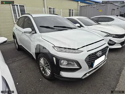 Photo 1 of 9: 2020 Hyundai Kona, VIN KMHK4815GLU495230 — Korean insurance auction