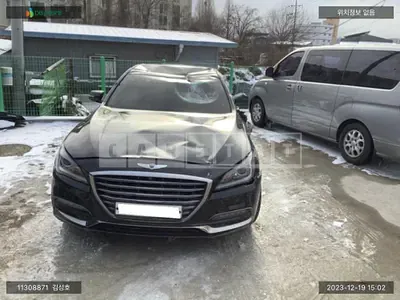 Photo 1 of 22: 2018 Hyundai Genesis /G80, VIN KMHGM41DDJU264031 — Korean insurance auction