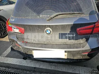 Photo 1 of 10: 2019 BMW 118d, VIN WBA1S5104K7B66588 — Korean insurance auction