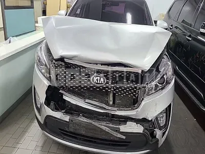 Photo 1 of 21: 2016 Kia Sorento 2.0 (4WD), VIN KNAPS81ADGA236523 — Korean insurance auction