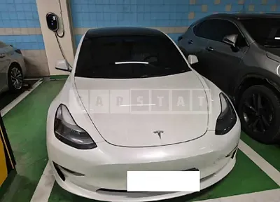 Photo 1 of 43: 2021 Tesla Model 3 LongRange — Korean insurance auction