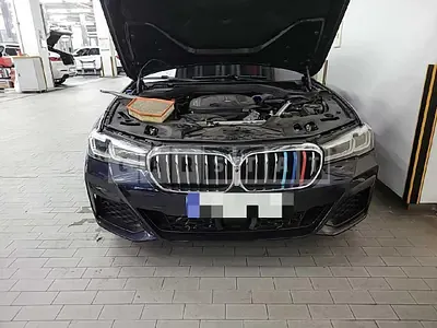 Photo 1 of 15: 2021 BMW 523d, VIN WBA11ES06MWX10919 — Korean insurance auction