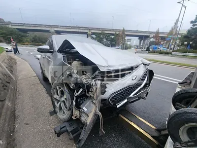 Photo 1 of 30: 2019 Kia Sportage, VIN KNAPM813BKK735573 — Korean insurance auction