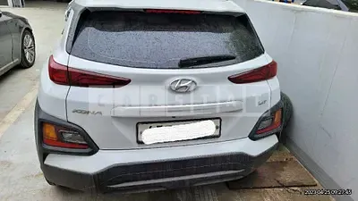 Photo 1 of 7: 2019 Hyundai Kona, VIN KMHK4815GKU421459 — Korean insurance auction