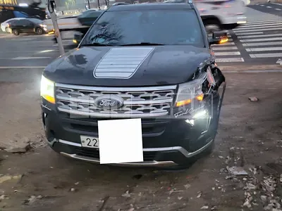 Photo 1 of 3: 2018 Ford Explorer 2.3 4WD — Korean insurance auction