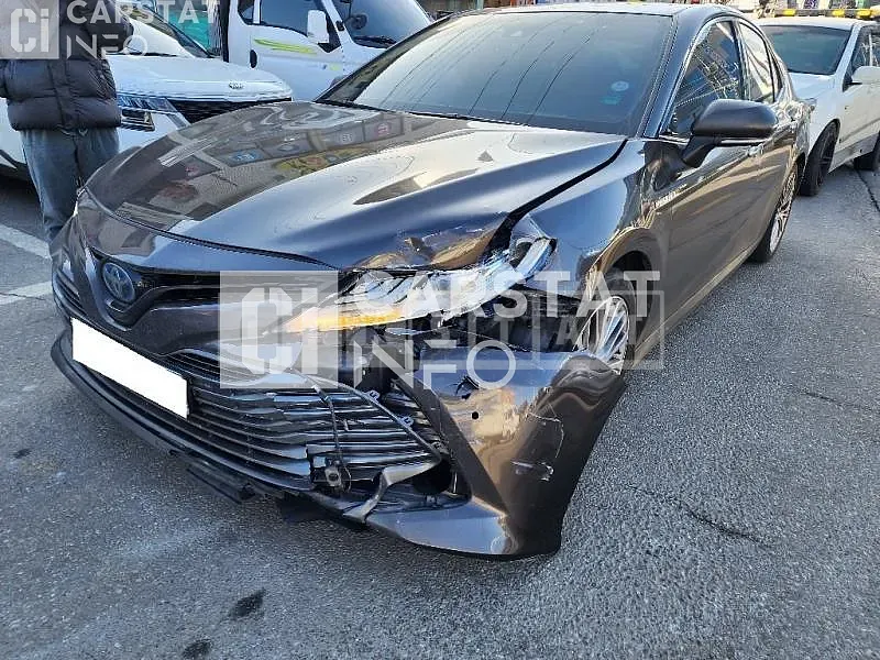 Photo 2 of 7: 2018 Toyota Camry Hybrid, VIN JTNB21HK2J3009776 — Korean insurance auction