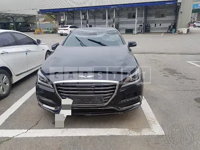 Photo 1 of 15: 2019 Genesis G80 3.3, VIN KMHGL41DBKU313623 — Korean insurance auction