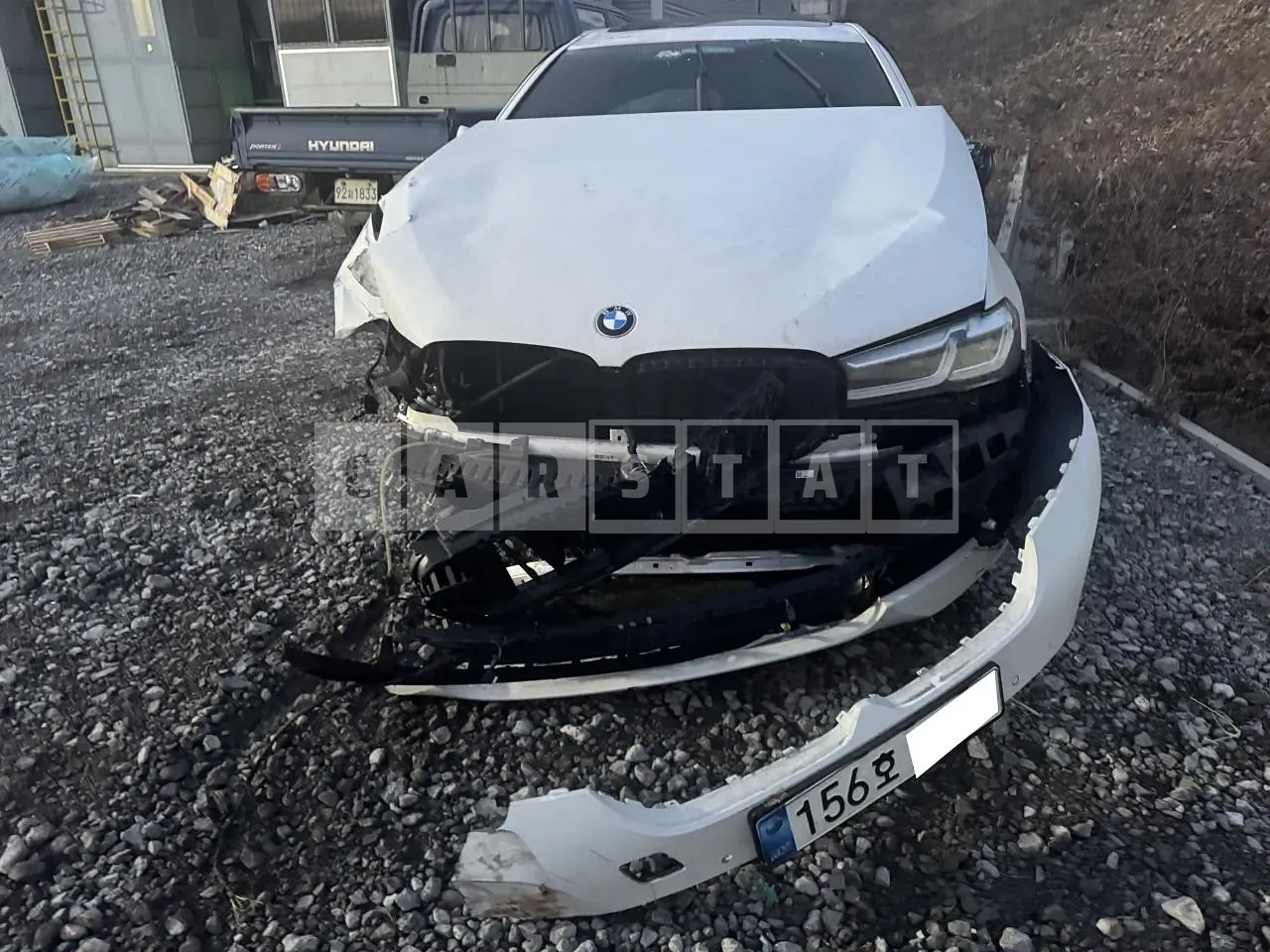 Photo 2 of 17: 2021 BMW 520i, VIN WBA11BH03MCG87531 — Korean insurance auction