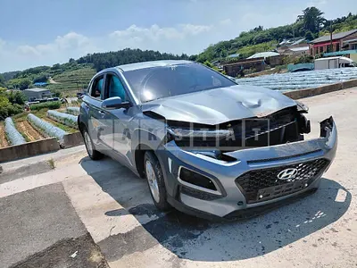 Photo 1 of 11: 2018 Hyundai Kona, VIN KMHK3816GJU206062 — Korean insurance auction