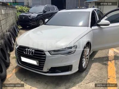 Photo 1 of 8: 2016 Audi A6 40 TDI quattro, VIN WAUZZZ4G9GN102397 — Korean insurance auction
