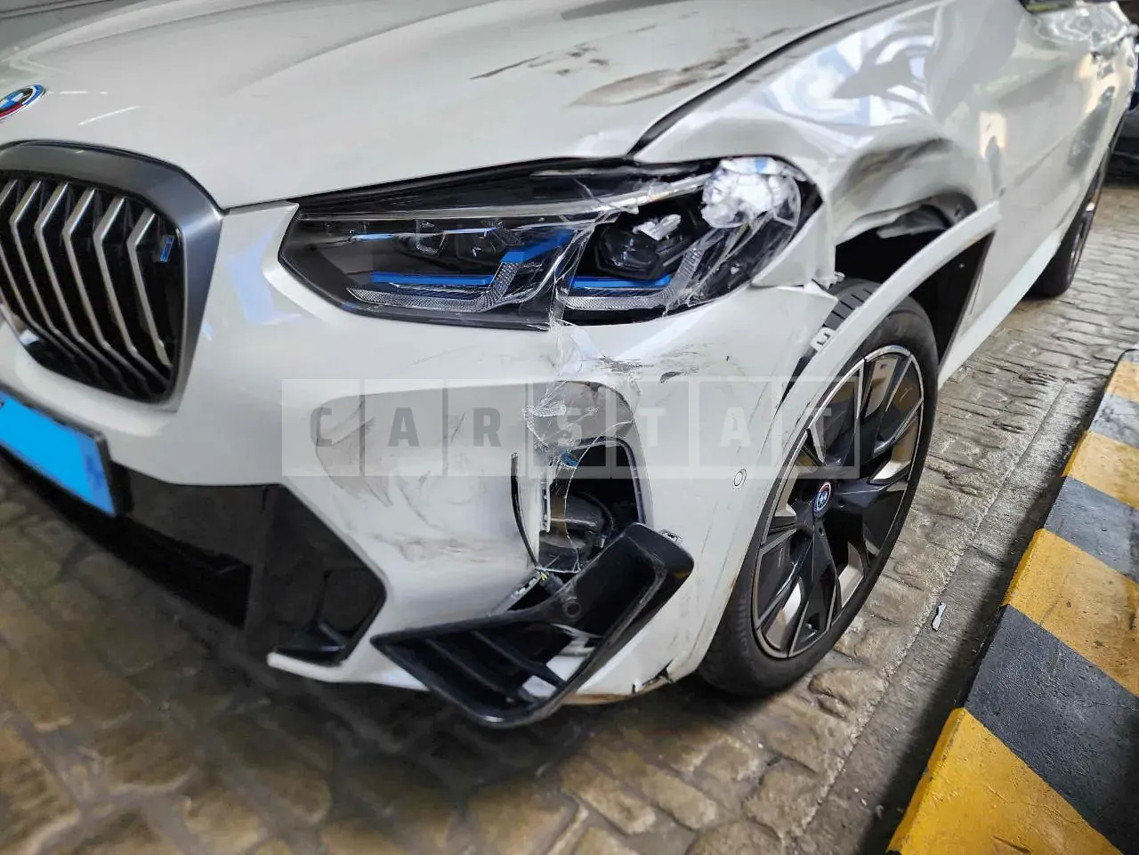 Photo 2 of 9: 2023 BMW iX3 M Sport, VIN WBY41DU00PSB10465 — Korean insurance auction