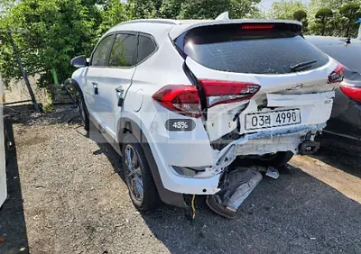 Photo 1 of 16: 2018 Hyundai Tucson, VIN KMHJ5812GJU761517 — Korean insurance auction