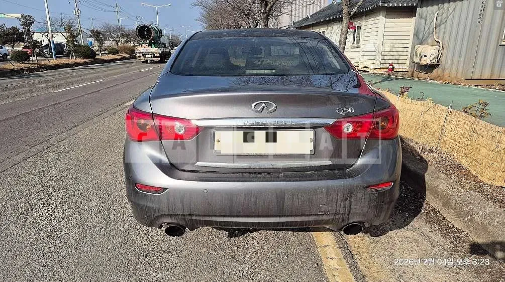 Photo 2 of 14: 2015 Infiniti Q50 2.2d — Korean insurance auction